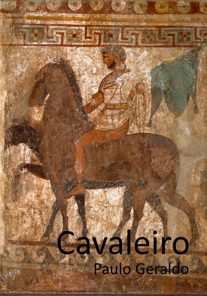 Capa do livro "Cavaleiro", de Paulo Geraldo